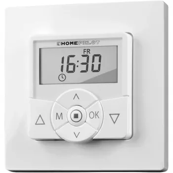 Temporizador HOMEPILOT 10501002 para motores de estores, branco