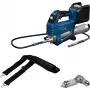 Lubrificador de massa a bateria GFP 18V-10 Professional solo, 18 Volt (Azul/Preto, sem bateria e carregador)