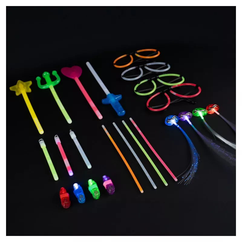 RealPower 486256 Glow Sticks Party Box, 108 unid.