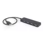 Hub USB 2.0 Gembird UHB-U2P4-06 — 4 portas, expansão USB compacta