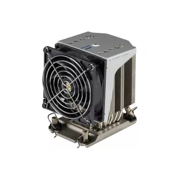 Sistema de arrefecimento para processador Supermicro SNK-P0080AP4 Ventoinha 9,2 cm Preto, Aço inoxidável