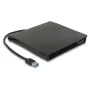 Caixa para HDD DeLOCK 42636 Preto 5,25 polegadas Micro SATA 5 Gbit/s