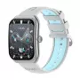 Smartwatch Colmi P86 Silver Bluetooth medidor de frequência cardíaca, caixa prateada