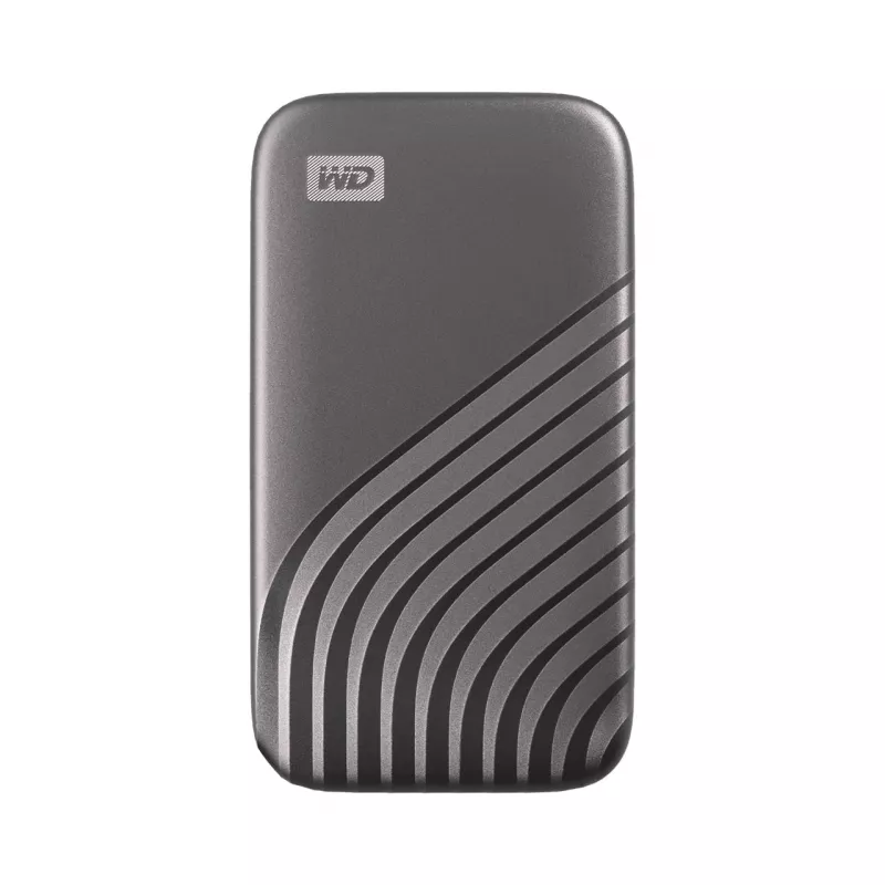 WD My Passport SSD WDBAGF0040BGY – SSD – encriptado – 4 TB – externo (portátil) – USB 3.2 Gen 2 (conector USB-C) – AES de 256 bits – cinzento