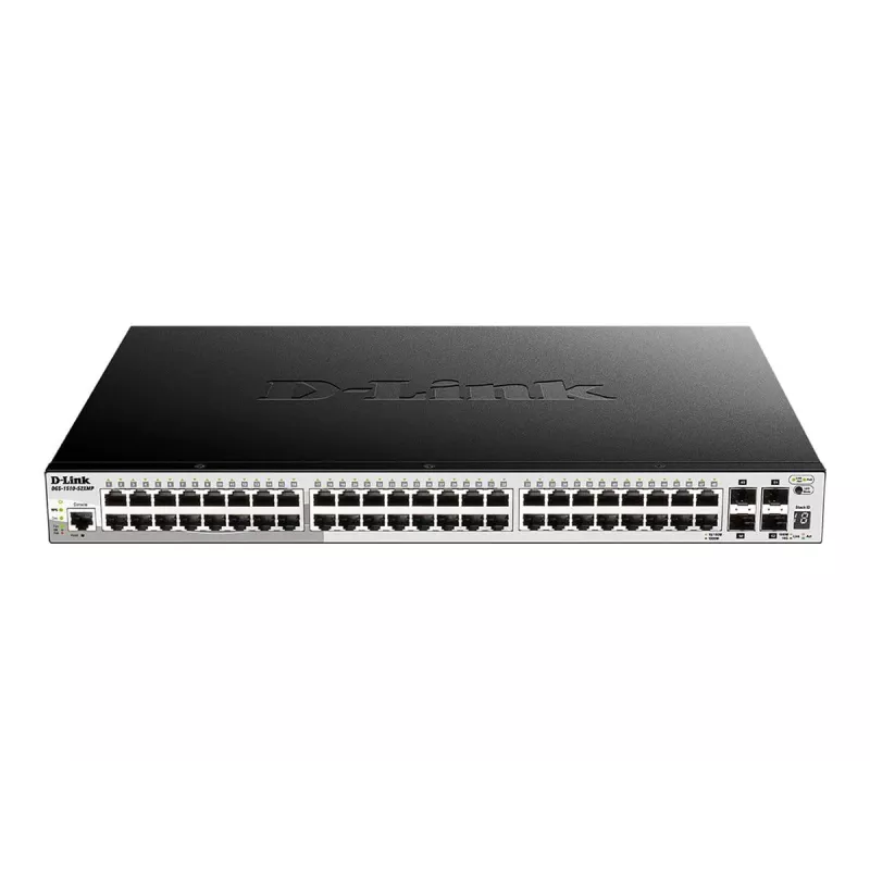 D-Link Switch Smart Managed Gigabit Stackable POE de 52 portas incluindo 4 x 10G SFP+