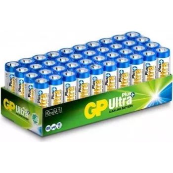 Pilha descartável GP Batteries Ultra Plus alcalina 15AUP/LR6 AA alcalina