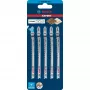 Bosch Wood corte limpo 2 lados lâmina para serra de vaivém aço carbono (HCS) 5 unid.