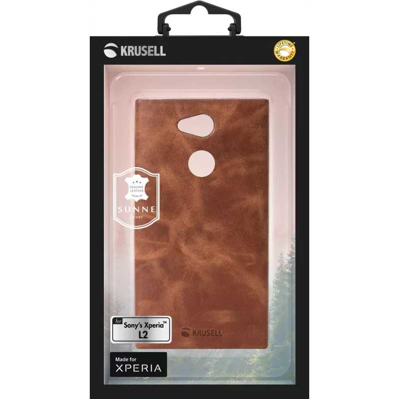 Capa Krusell Sunne para Sony XPERIA L2 14 cm (5,5 polegadas) castanha