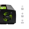 Conversor de tensão Green Cell PowerInverter LCD 12 V 500W/1000W inversor automóvel com ecrã – inversor/adaptador com onda sinusoidal pura automóvel preto