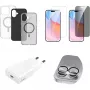 Conjunto de valor 7em1 4smarts para Apple iPhone 16 compatível com MagSafe