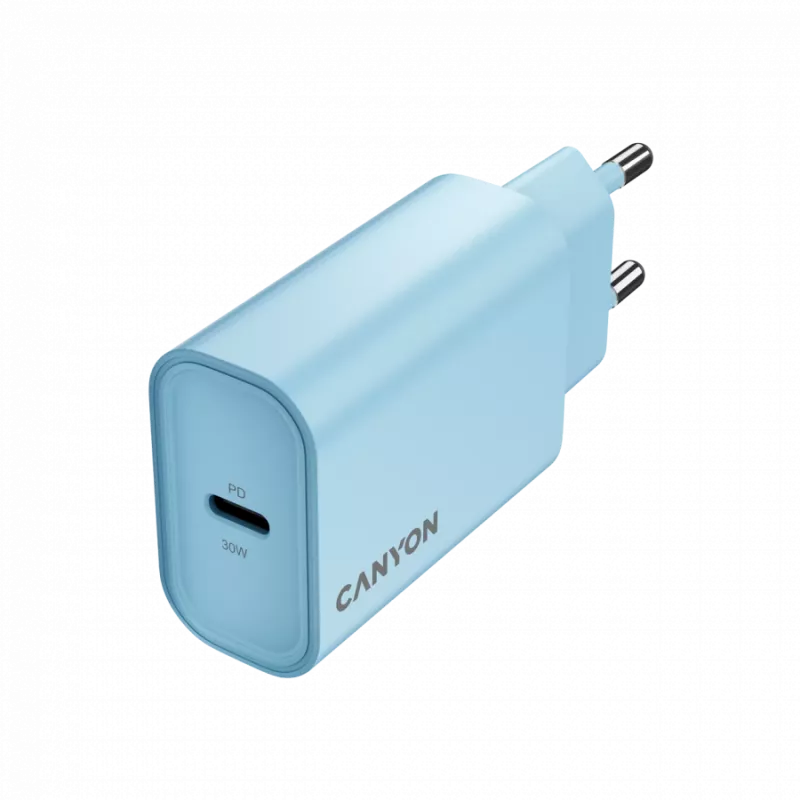 Fonte de alimentação CANYON Charger OnCharge 30CL Max Power 30W USB-C PD 1 porta