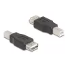 Adaptador de cabo DeLOCK 67199 USB Type-B para Type-A preto