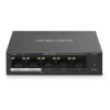 Switch de secretária Mercusys 5 portas Gigabit com 4 portas PoE+
