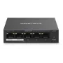 Switch de secretária Mercusys 5 portas Gigabit com 4 portas PoE+