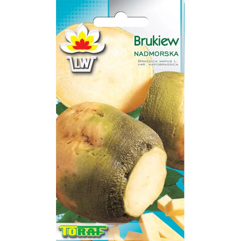 Sementes de hortícolas rutabaga Nadmorska Toraf, pacote 1g