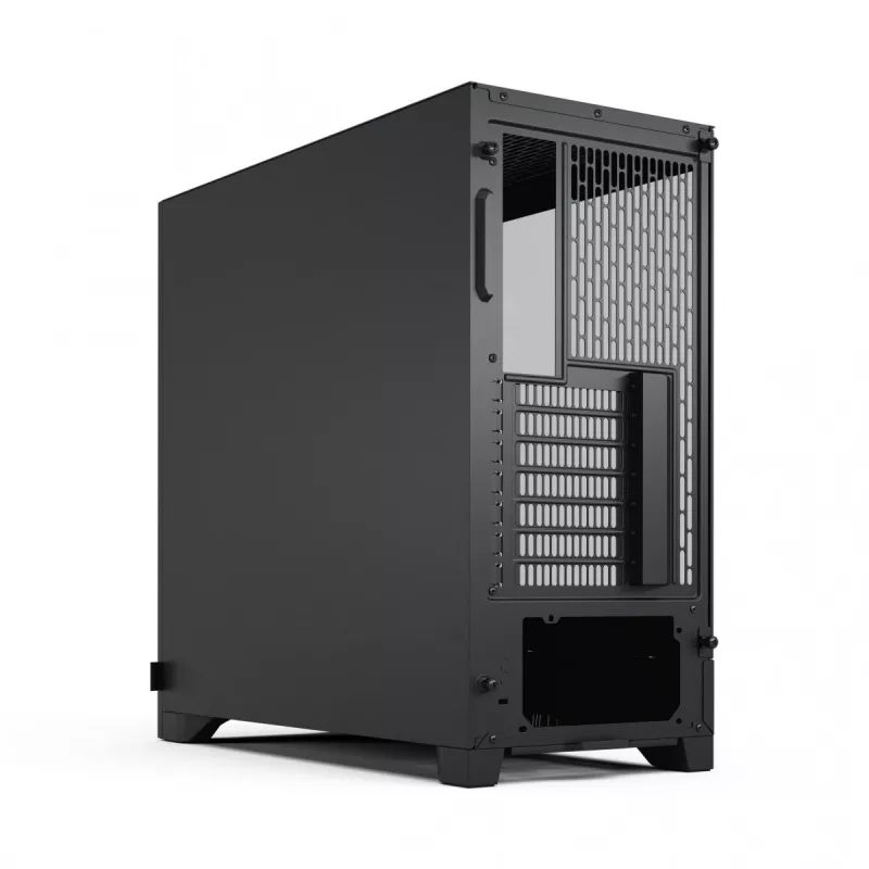 Caixa de PC Midi-Tower Fractal Design Pop 2 Air preto Solid — suporte ATX, 3 ventoinhas frontais de 120 mm, baías para unidades de 2,5/3,5