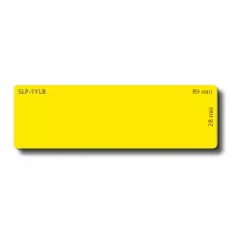 Seiko Instruments - amarelo - 28 x 89 mm 130 unid. etiquetas - para Smart Label Printer 100, 120, 200, 220, 620, 650SE, EZ30, Pro (42100605)