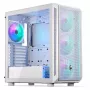 Endorfy Arx 700 ARGB caixa de PC, torre Midi, ATX, vidro temperado - inclui 4 ventoinhas ARGB de 140 mm, branco (EY2A017)