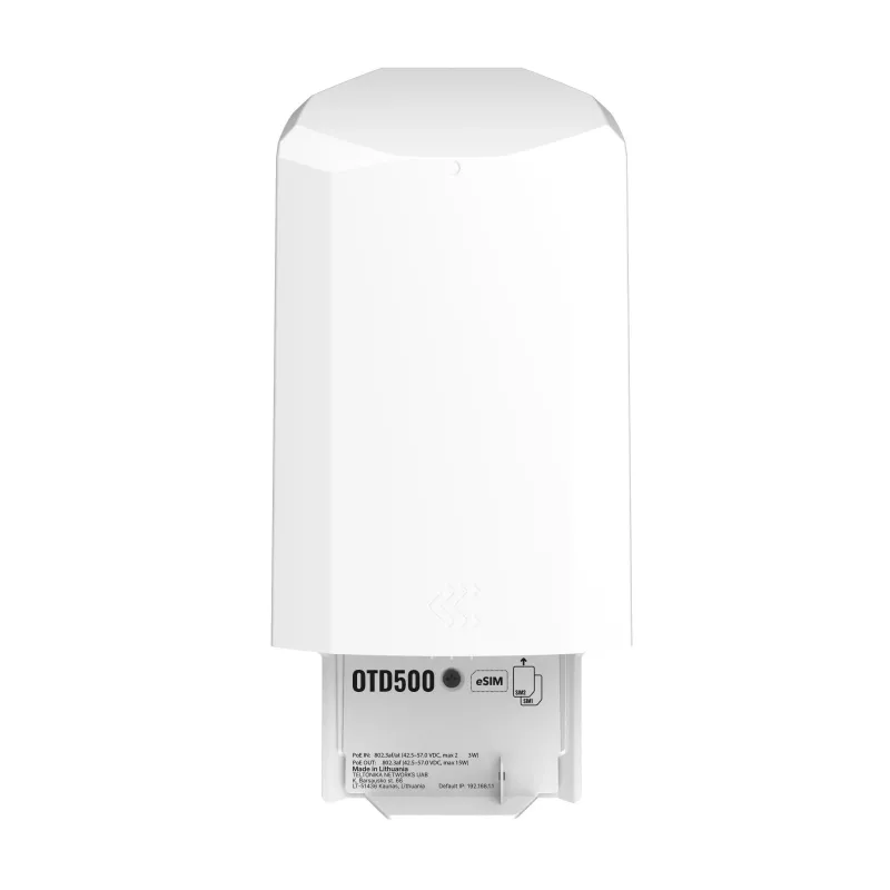 Router Teltonika OTD500 5G, 4G Cat 19, 3G, eSIM, PoE in/out, IP55