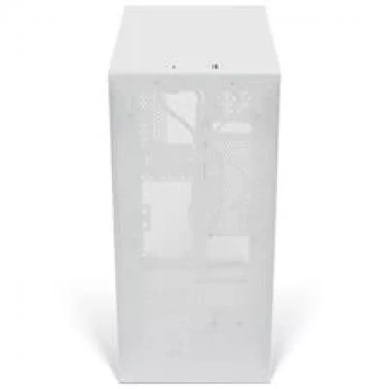 Caixa de PC Mini-ATX ssupd Meshroom S V2, branca, painéis em malha, suporta placa-mãe ATX e PCIe 5.0