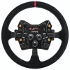 Aro de volante Asetek SimSports, rebaixado, 340 mm - preto, pele veludo