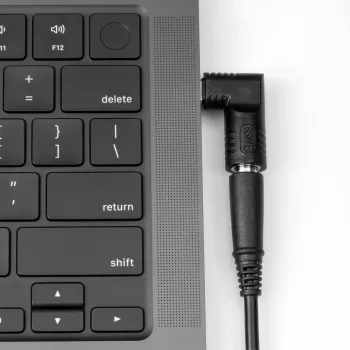 Akyga AK-ND-D07 adaptador DC 5,5 x 2,1 mm para USB-C PD para fontes de alimentação de portáteis, 65 W, para HP