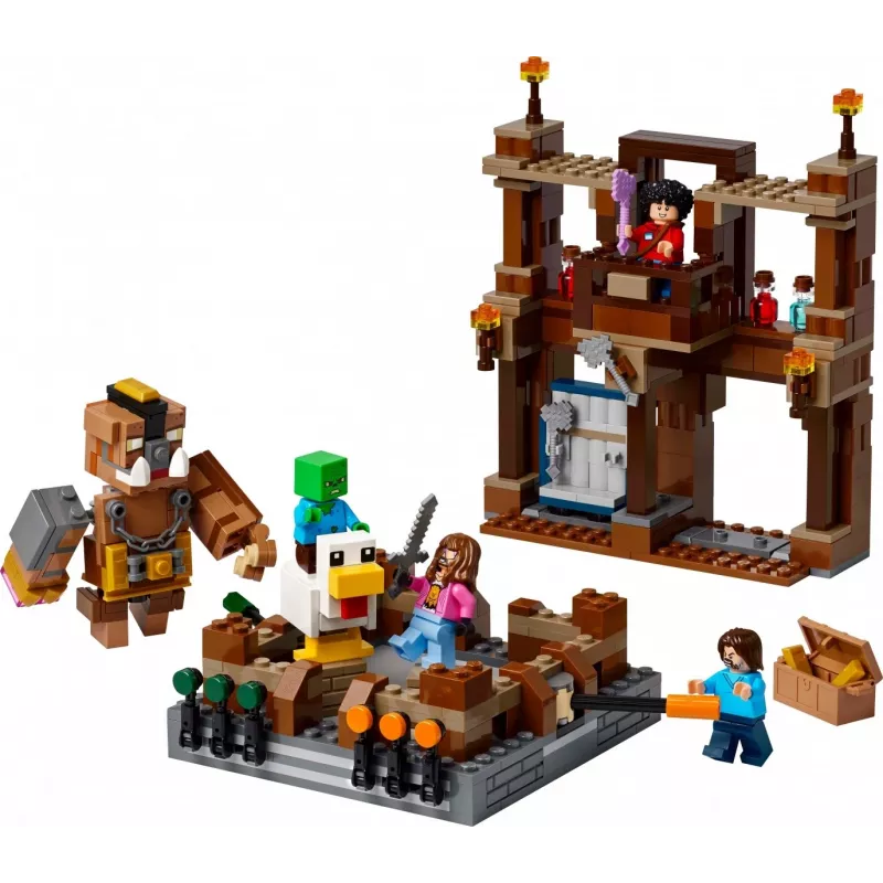 LEGO MINECRAFT 21272 Ringue de combate da mansão na floresta