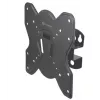 Suporte de parede ONKRON NP23-B para televisores de 17–43 polegadas, preto, suporte fixo