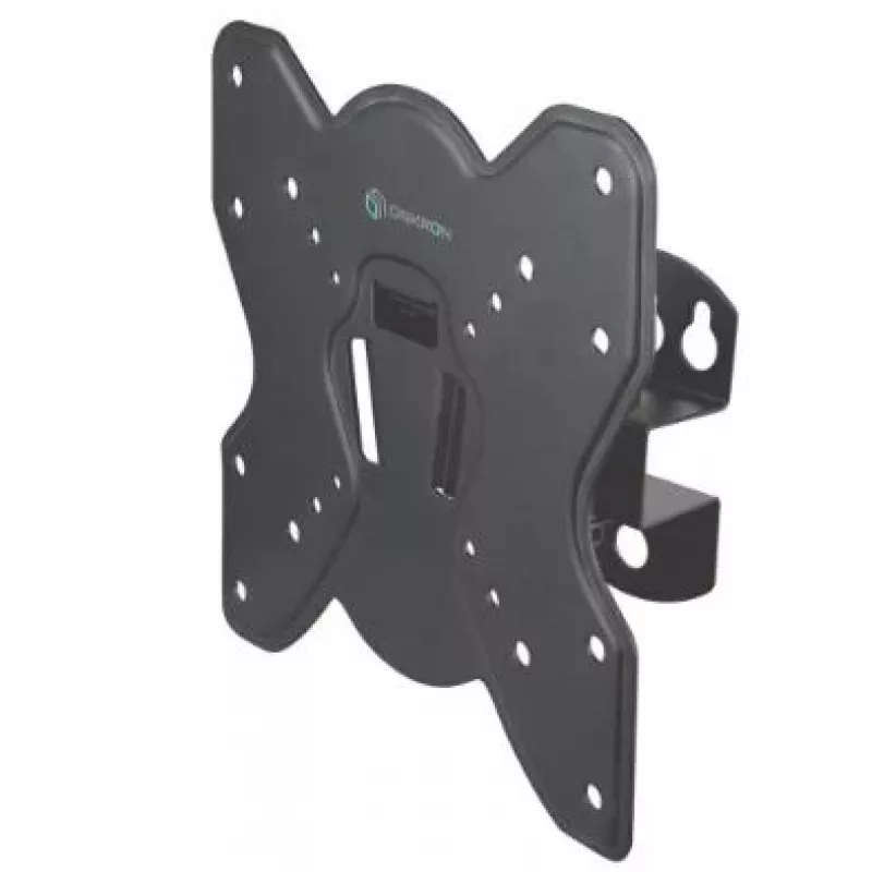 Suporte de parede ONKRON NP23-B para televisores de 17–43 polegadas, preto, suporte fixo