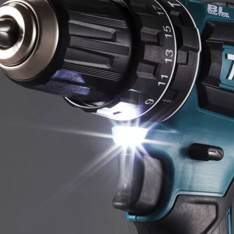 Berbequim Makita DHP485Z sem chave 1,1 kg preto, azul