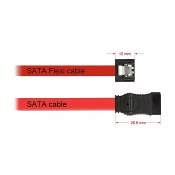Cabo SATA DeLOCK 0,1 m 2xSATAIII