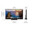 TV Toshiba 50UV3463DG 55 polegadas 4K Ultra HD DLED 3840 x 2160