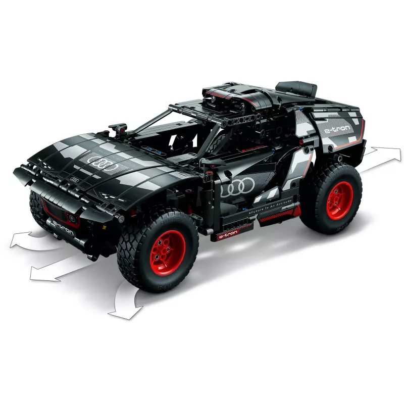 LEGO Technic Conjunto de construção modelo todo-o-terreno Audi RS Q e-tron 42160 — 914 peças, idade recomendada 10+