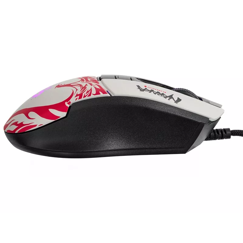 Rato gaming com fios A4Tech Bloody L65 MAX RGB 16000 DPI ergonómico para destros