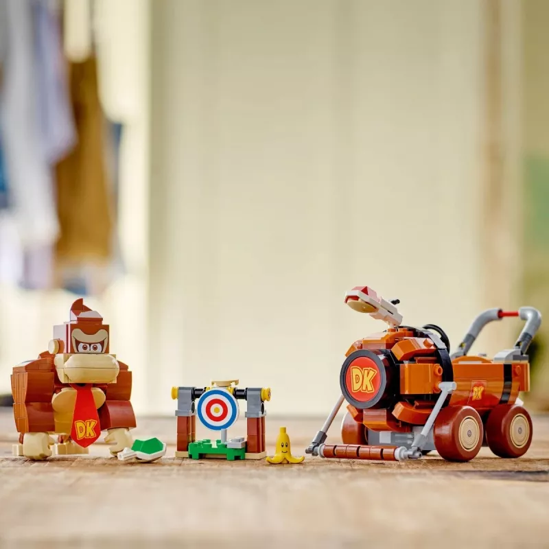 Blocos de construção Super Mario 72033 Mario Kart – Donkey Kong e DK Jumbo