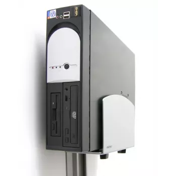 Suporte vertical universal para CPU Ergotron - suporte para unidade de sistema - prateado (97-468-202)