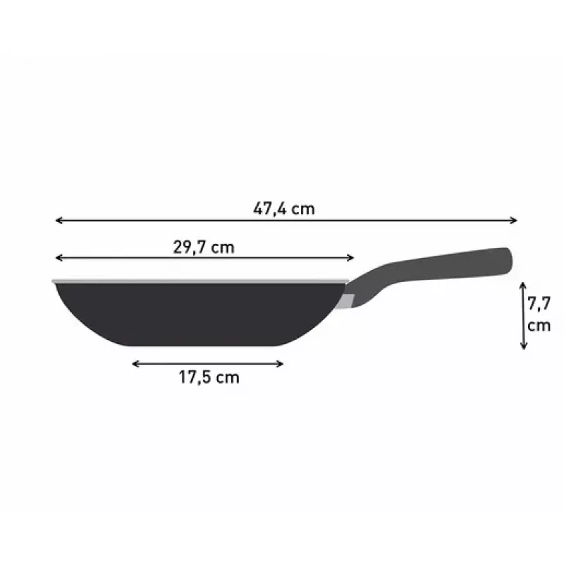 Wok Tefal Renewal C4261943 28 cm antiaderente