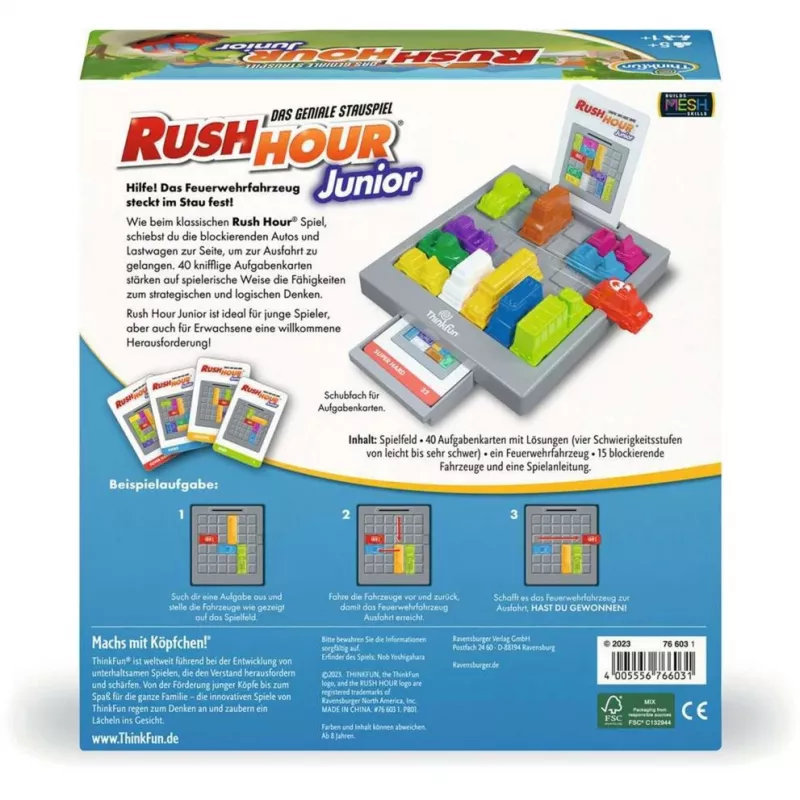 Rush Hour Junior 2024, jogo de puzzle
