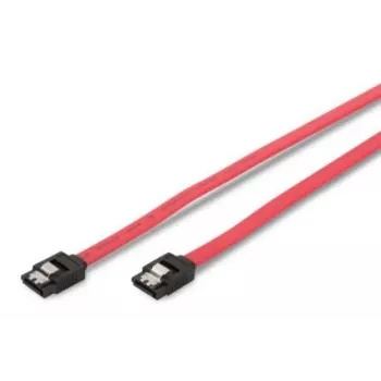 Microconnect SAT15005C cabo SATA 0,5 m SATA 7 pinos rosa