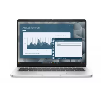Dell Pro 14 PC14255 | 14 polegadas | IPS | FHD+ | 1920 x 1200 píxeis | Antirreflexo | AMD Ryzen AI 7 | 350 | 16 GB | DDR5 | Capacidade da unidade de estado sólido 512 GB | AMD Radeon 860M Graphics |