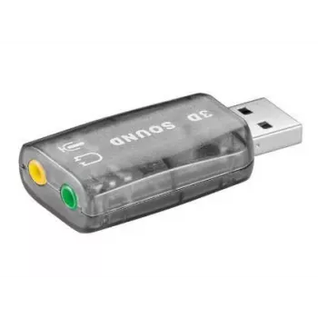 Placa de som Microconnect 68878 2.0 canais USB