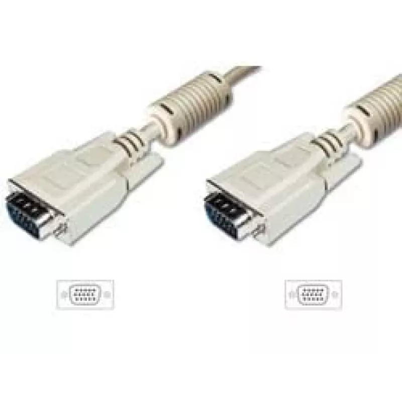 Cabo de ligação VGA para monitor Digitus AK-310103-018-E