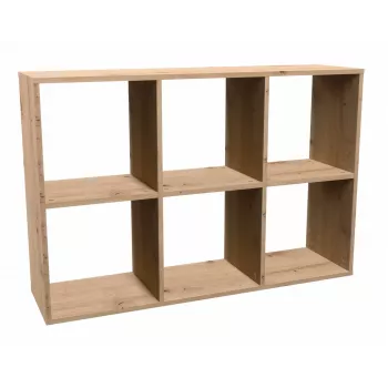 Estante de sala Topeshop MALAX 2X3 ARTISAN