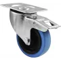 Roda de transporte Roadinger 30004007 100 mm azul com travão