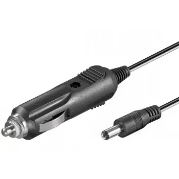 Goobay Carregador de automóvel, ficha DC, 12 V, 1,8 m