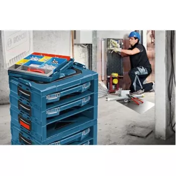 Bosch i-BOXX 72 Professional ABS sintético Azul, Transparente