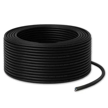Cabo de rede Ethernet QOLTEC CAT6 UTP, 50 m, preto