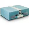 Gira-discos de acionamento por correia Lenco TT-110 Azul Branco semiautomático