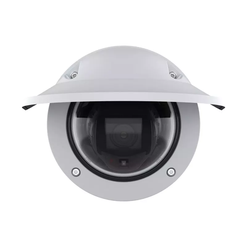 Câmara de vigilância IP dome AXIS P3277-LVE — 2592×1944, 30 fps, teto/parede, interior e exterior, 1/2,8 polegadas CMOS, 104° HFOV