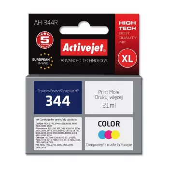 Tinteiro Activejet AH-344R (substituto para HP 344 C9363EE; Premium; 21 ml; cor)
